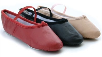 Adult Leather Ballet Shoes