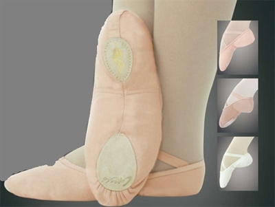 Canvas Split Sole Ballet Shoes up to Size 5
