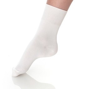 White Ankle Ballet Socks